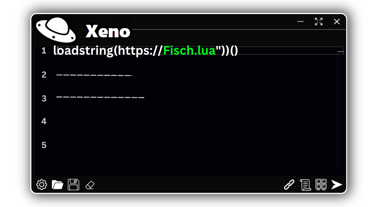 Редактор скриптов Xeno Executor на ПК с Windows